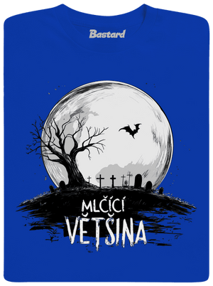 Mlčící většina pánské tričko Royal Blue