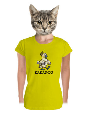 Kakat-du dámské tričko premium Lemon