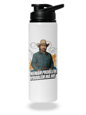 B19: Chuck Norris z Walker, Texas Ranger lahev na vodu White