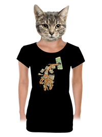 dámské tričko s lemem