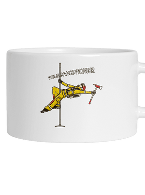 Pole Dance Pioneer hrnek makronka White