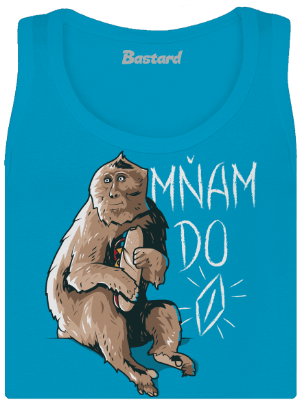 Mňam do p*** dámské tílko klasické Blue Atol