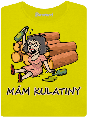 Mám kulatiny dámské tričko premium Lemon