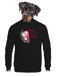 unisex mikina bez kapuce