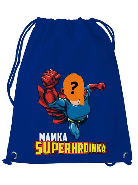 Mamka superhrdinka vak Royal Blue Mal