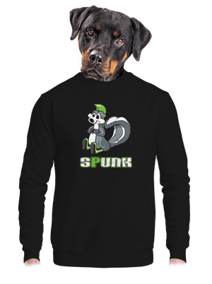 unisex mikina bez kapuce