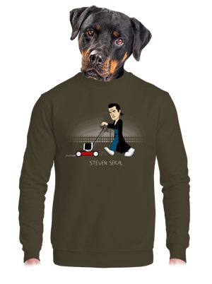 unisex mikina bez kapuce