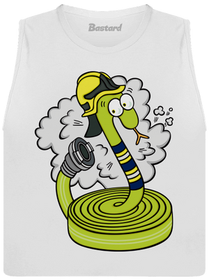 Hadice samice dámské tílko volné White