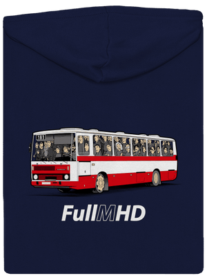 Full MHD pánská mikina na zip Navy