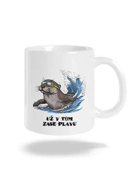 Už v tom zase plavu klasický hrnek White