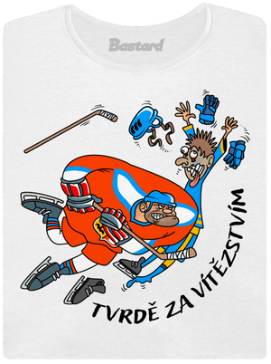 Tvrdě za vítězstvím dámské tričko White
