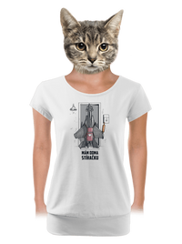 dámské tričko s lemem