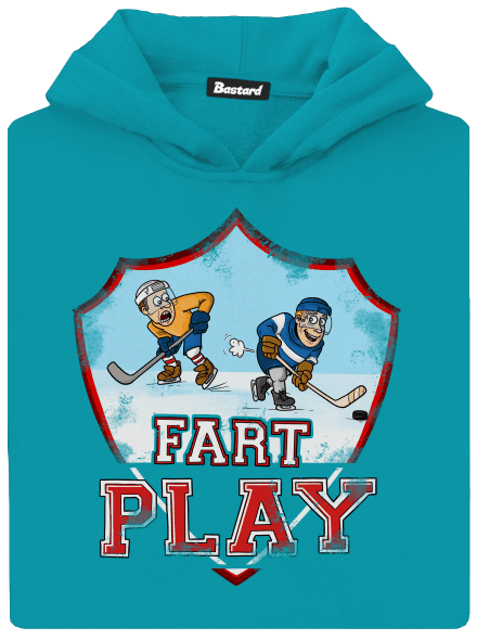 Fart Play dětská mikina klokanka Hawaiian Blue