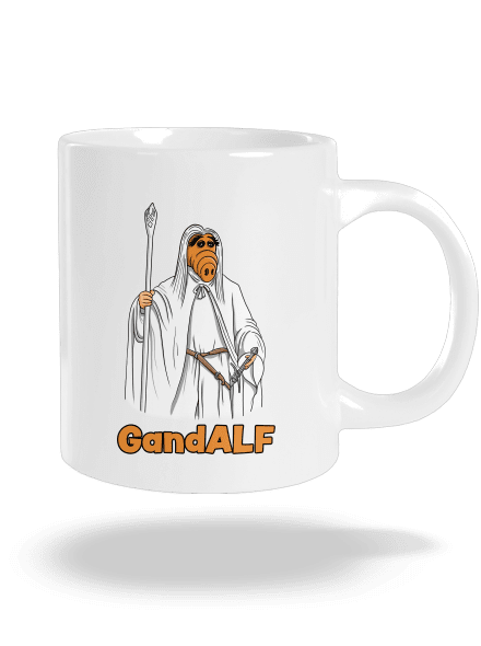 GandALF velký hrnek White