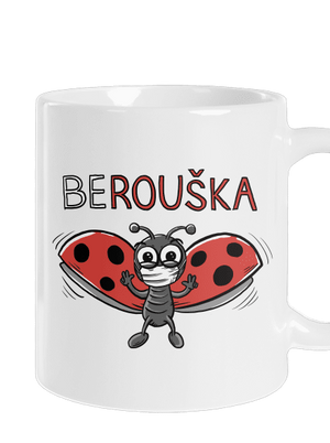 Berouška klasický hrnek White