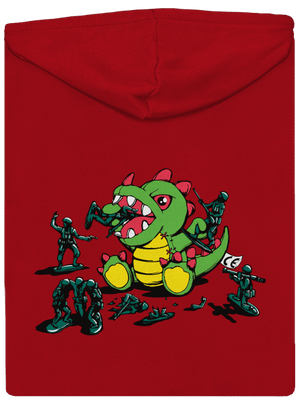 Hračky pánská mikina na zip Red