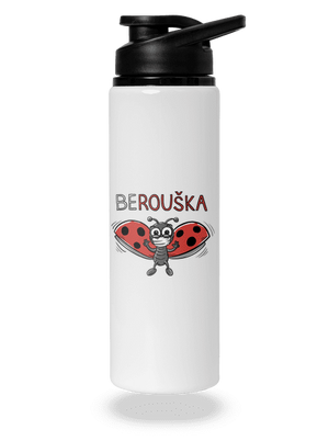 Berouška lahev na vodu White