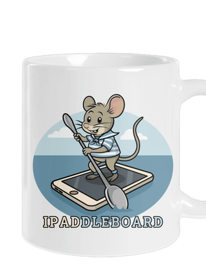 Ipaddleboard klasický hrnek White