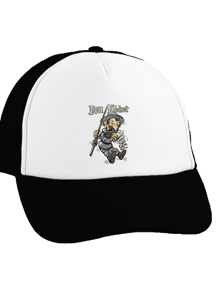 Don Kýchot kšiltovka truckerka Black cap