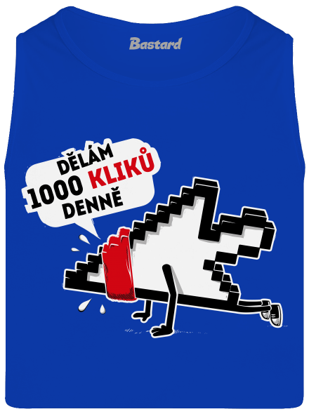 Klikař pánské tílko Royal Blue