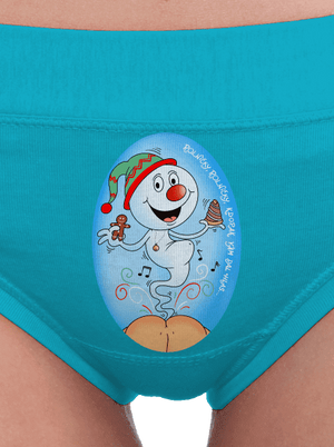 Vánoční duch dámské kalhotky Turquoise