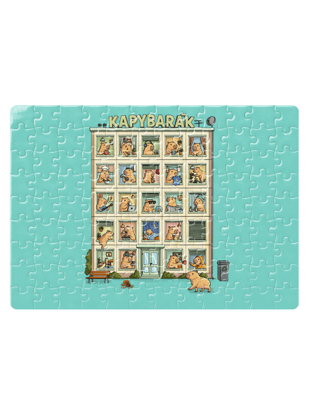 Kapybarák puzzle White
