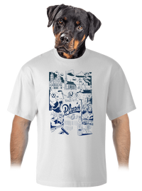 unisex tričko oversized