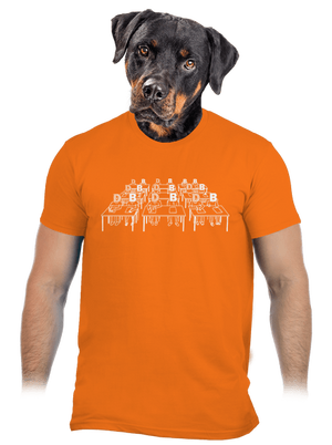 Cimrman: Debil, blbeček pánské tričko Orange