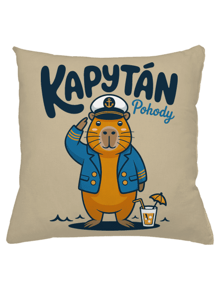 Kapytán pohody polštář Beige