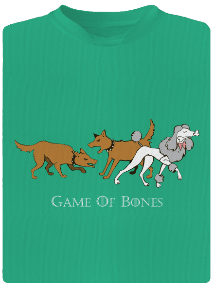 Game of Bones pánské sportovní tričko Mint Mal