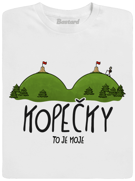 Kopečky pánské tričko White