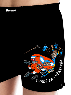 Tvrdě za vítězstvím pánské trenky Black