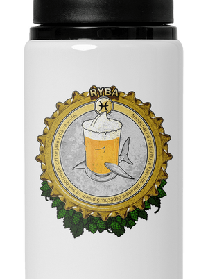 Pivní horoskop: Ryba lahev na vodu White