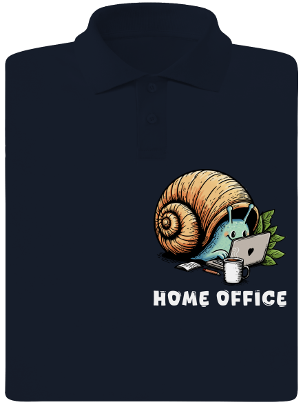 Šnekův home office pánská polokošile Navy Mal