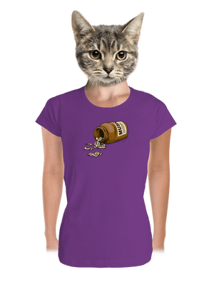 Music Pills dámské tričko premium Purple