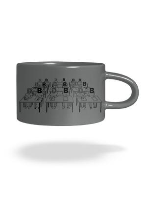 Cimrman: Debil, blbeček hrnek makronka Grey Macaron