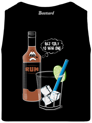 Rum a Cola pánské tílko Black