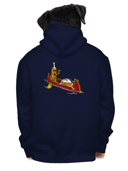 Rumáci pánská mikina na zip Navy