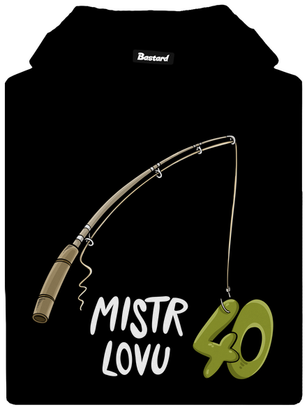 Narozeninový mistr lovu pánská mikina klokanka Black