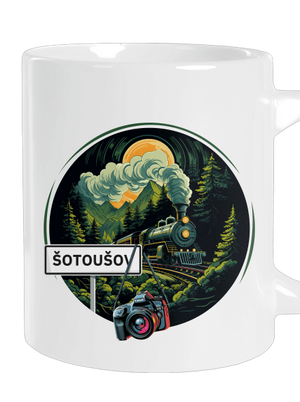 Šotoušov velký hrnek White