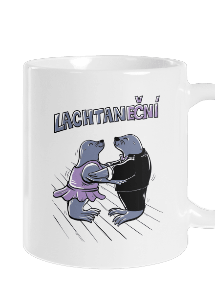 Lachtaneční klasický hrnek White