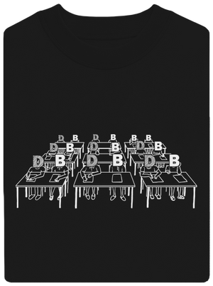 Cimrman: Debil, blbeček unisex mikina bez kapuce Black