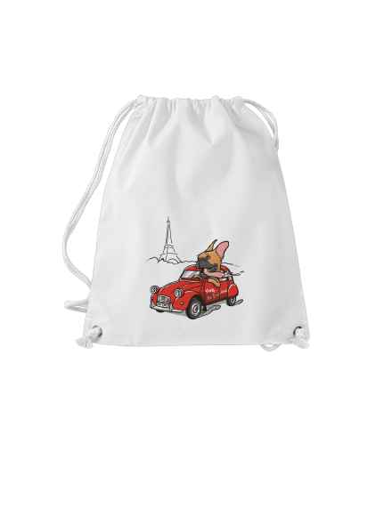 Francouzský buldoček vak White