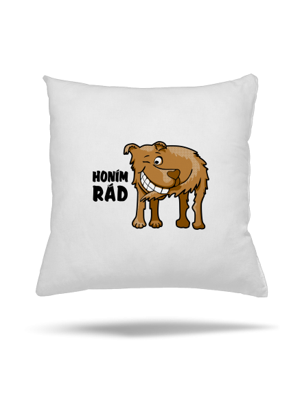 Honím rád polštář White