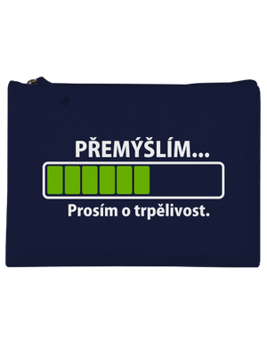 Přemýšlím taštička French Navy