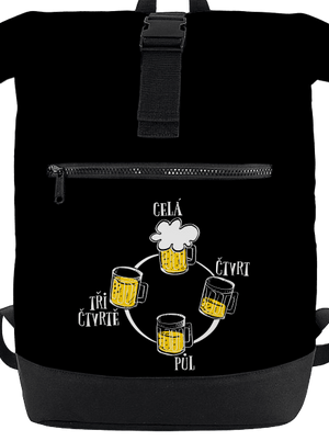 Pivní hodiny batoh Black