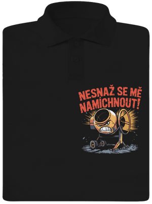 Míchačka pánská polokošile Black