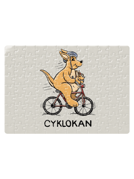 Cyklokan puzzle White