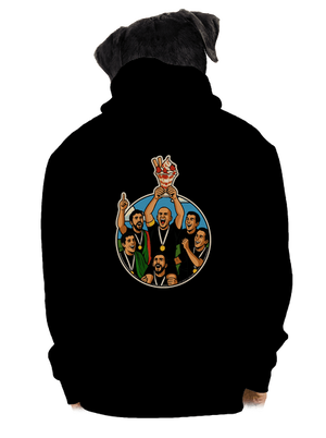 Pohár pánská mikina na zip Black