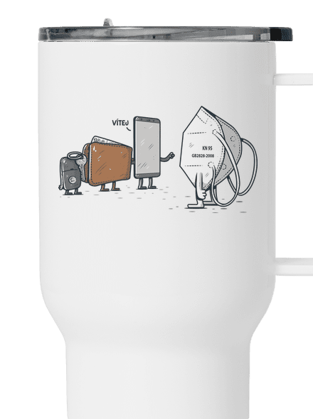 Nový člen termohrnek White